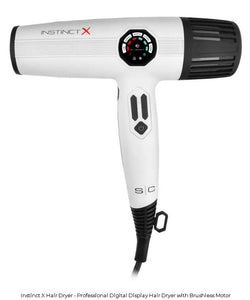 Stylecraft Instinct X Hair Dryer - Professional Digital Display Hair Dryer with Brushless Motor # SC105B