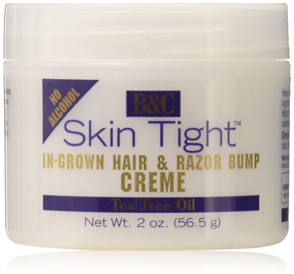 B & C Skin Tight In-grown Hair & Razor Bump Creme 2oz