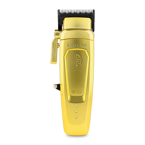 StyleCraft Saber 2 Clipper - Professional Cordless Clipper - Gold