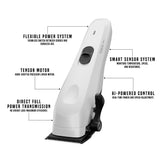 My Blades Tensor 1 AI Powered Hair Clipper - White Edition