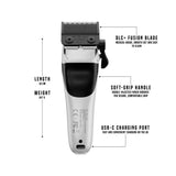 My Blades Tensor 1 AI Powered Hair Clipper - White Edition