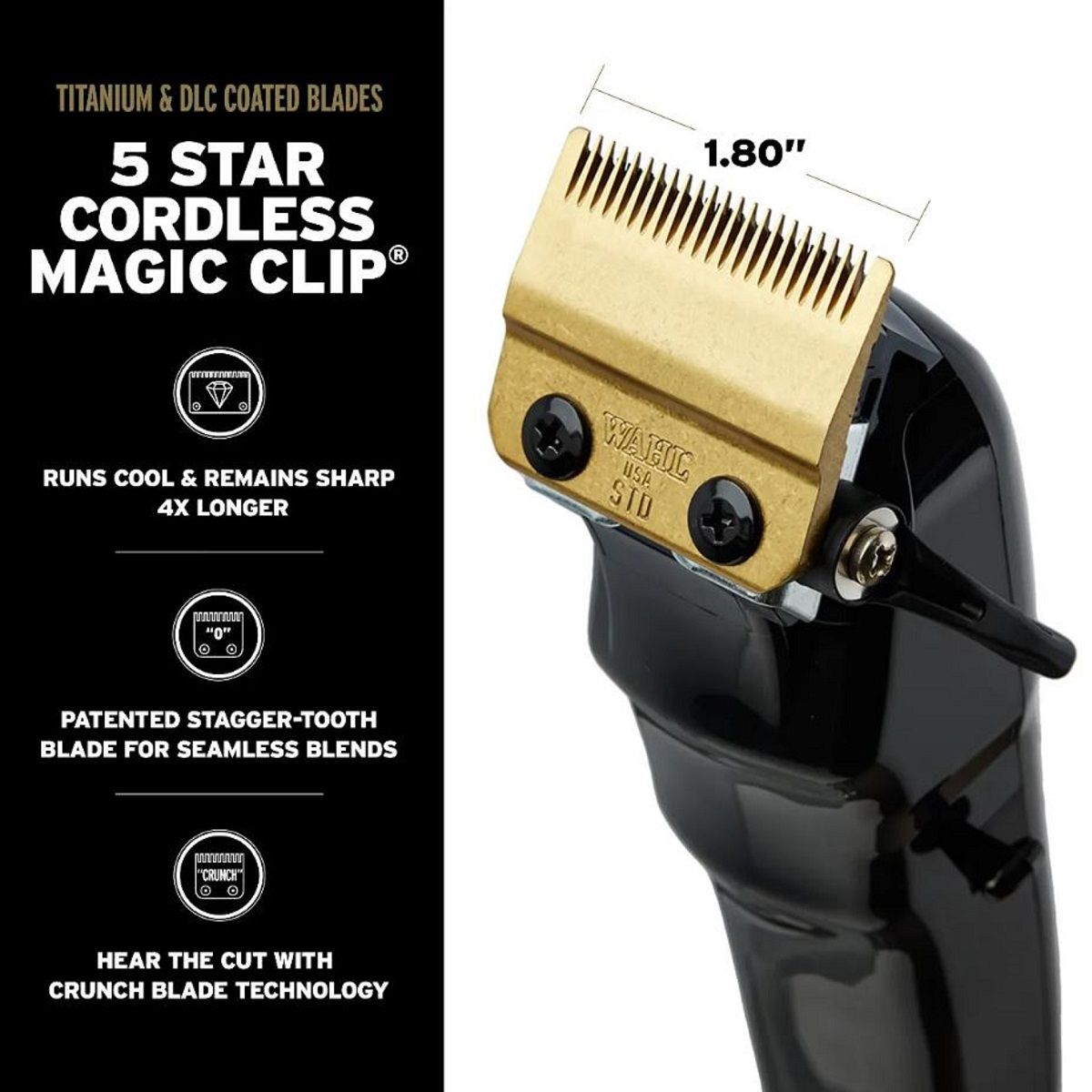 WAHL Professional 5 Star Cordless Barber Combo - Magic & Detailer