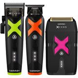 Holiday Sale - Gamma+ XCEED Professional Clipper, Trimmer & Shaver Bundle - Get FREE SC Cosmic Dryer