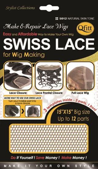 M&M Swiss Lace For Wig Making #5012 - Dozen - Palms Fashion Inc.