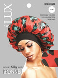 M&M Qfitt  LUX -  Luxury Silky Satin Bonnet - L/XL - ASSORT # 7012- 6/packs