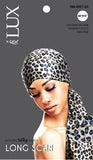 M&M Qfitt  LUX -  Luxury Silky Satin Long Scarf # 7084 Leo - 6/packs