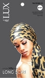 M&M Qfitt  LUX -  Luxury Silky Satin Long Scarf # 7084 Leo - 6/packs