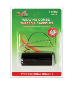 Eden Weaving Combo Thread and 3 Needles Combo - DOZEN - Palms Fashion Inc.