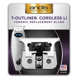 Andis CERAMIC Replacement Blade T-Outliner CORDLESS Li Trimmer # 04590