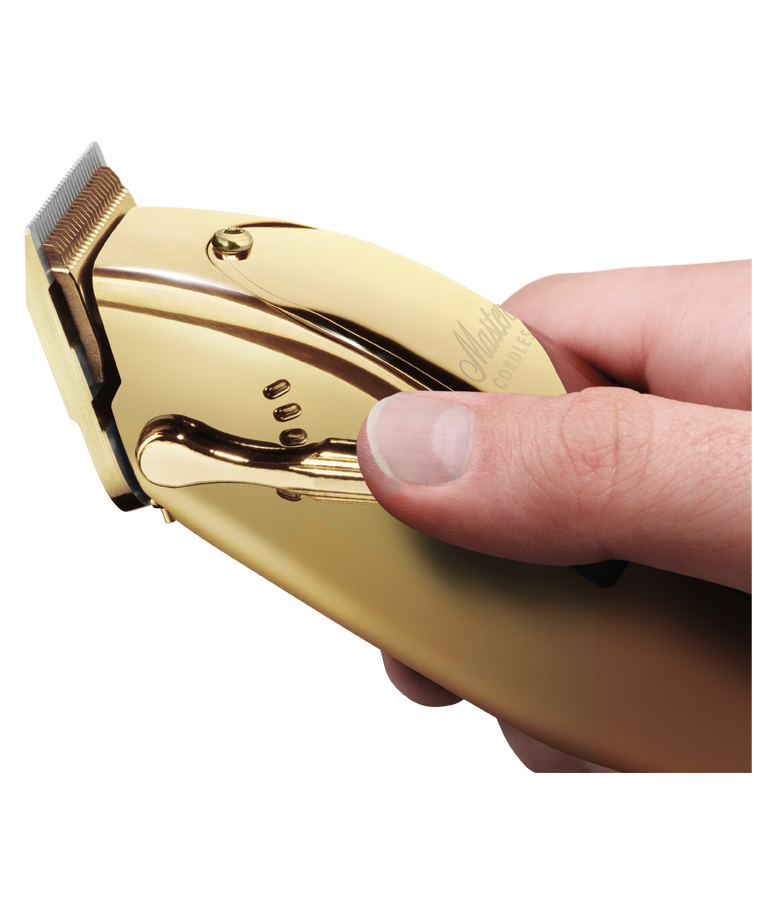 Andis Master Cordless Limited Edition Gold Clipper #12540– Palms