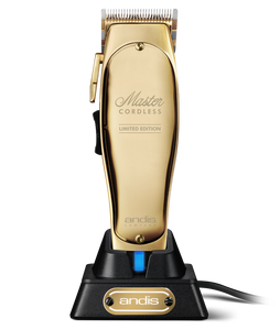 Andis Master Cordless Limited Edition Gold Clipper #12540