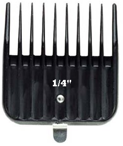 Andis Snap-On Blade Attachment Comb 1/4 # 01596