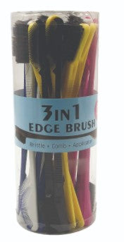 3-in-1 Edge Brush Comb