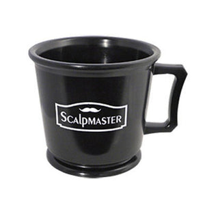 Scalpmaster Rubberized Shaving Mug Cup for Men's Shaving & Barber #SC-MUGR