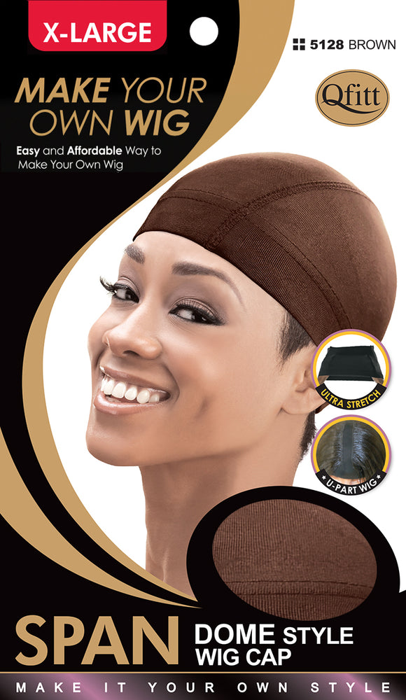 M&M X-Large Spandex Dome Style Wig Cap Black - Dozen ( 3 Colors