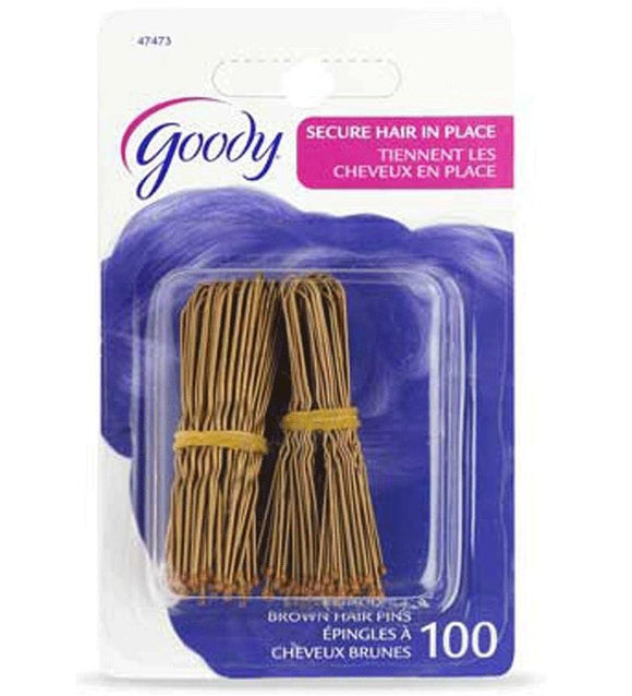 Goody Hair pins Brown  # 47473 - Palms Fashion Inc.