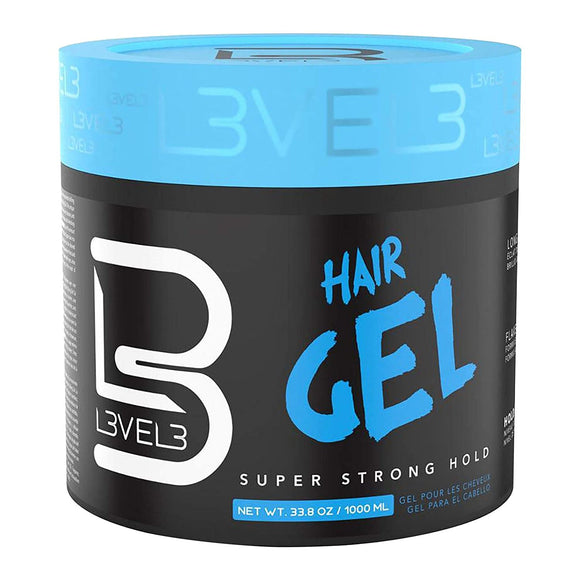 L3VEL3 Hair Gel - Super Strong Hold 1000ml