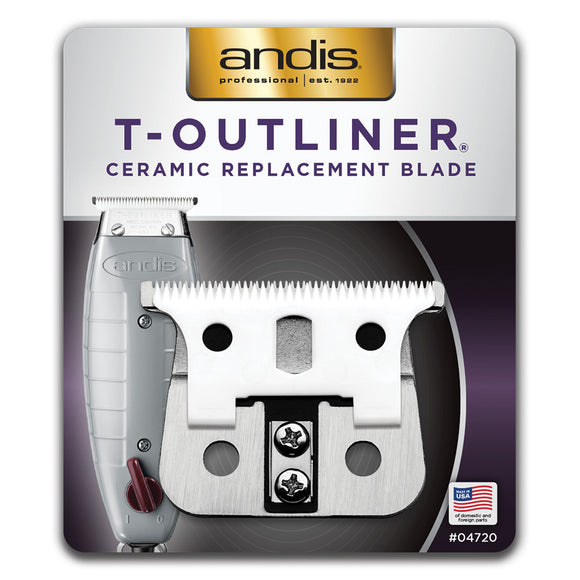 Andis CERAMIC Replacement Blade T-Outliner Trimmer # 04720