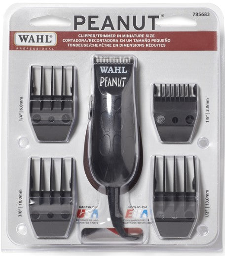 Wahl Professional Peanut Trimmer Black  # 8655-200 - Palms Fashion Inc.