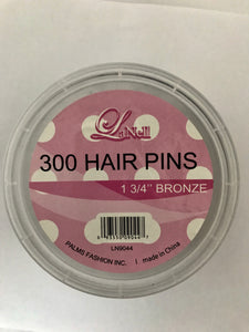 Lanell 300 Hair Pins - Dozen #LN9044 - Palms Fashion Inc.