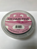 Lanell 300 Hair Pins - Dozen #LN9044 - Palms Fashion Inc.