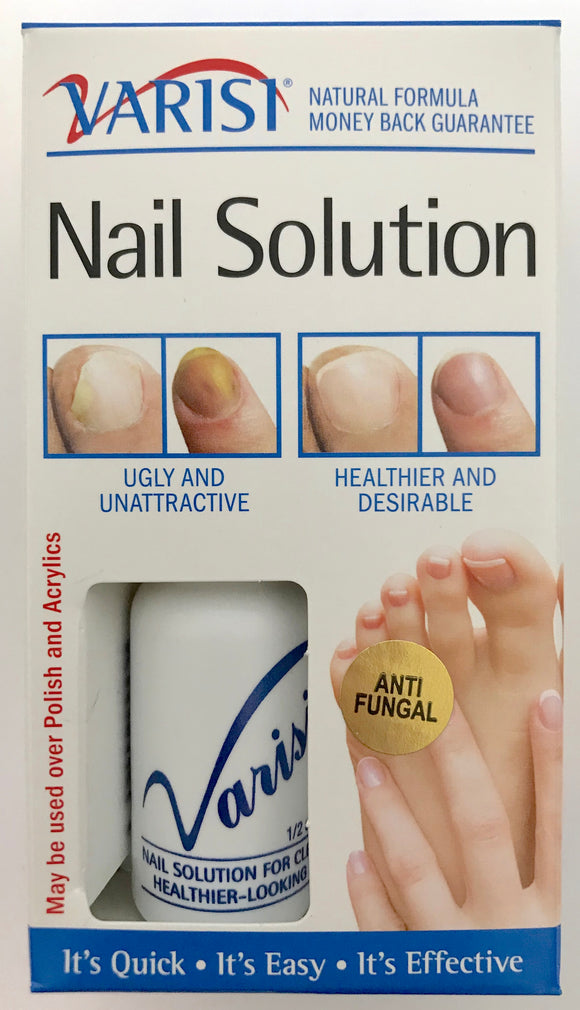 Varisi Nail Solution 0.5 Oz. - 6 Pack - Palms Fashion Inc.