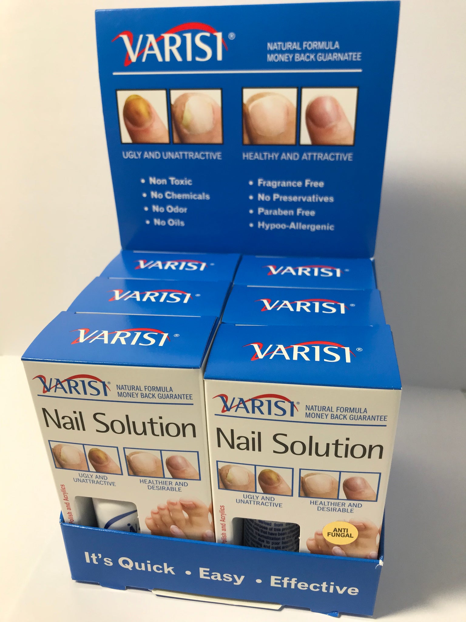 Varisi Varisi Nail Solution 0.5 Oz. - 6 Pack– Palms Fashion Inc.