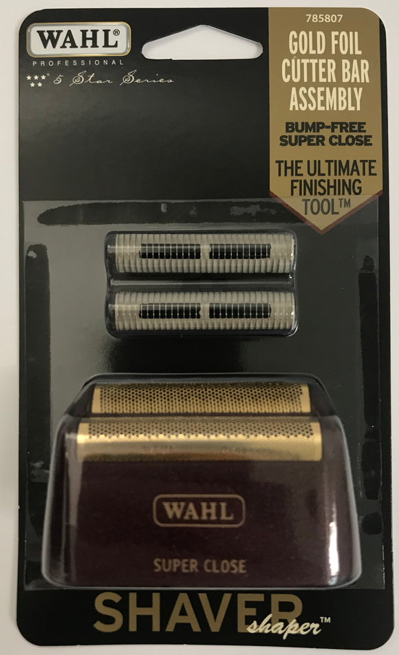 Wahl Professional 5-Star Series - Replacement Foil and Cutter Bar Assembly - Red and Gold #7031-100 - Palms Fashion Inc.