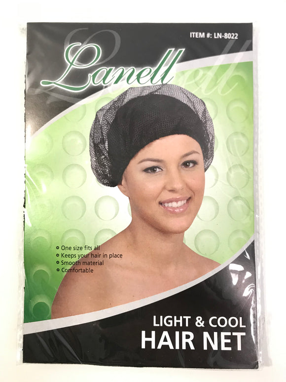 Lanell Light & Cool Hair Net #LN-8022 - Dozen Pack - Palms Fashion Inc.