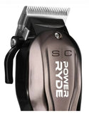 StyleCraft Power Ryde Corded Hair Clipper with Magnetic Motor # SC606BK
