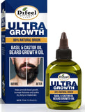 DIFEEL MENS ULTRA GROWTH BASIL AND CASTOR BEARD OIL 2.5 OZ.