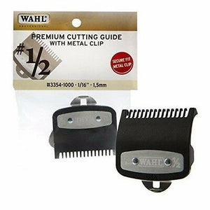 Wahl Premium Cutting Guide with Metal Clip # 1/2- 1/16" (1.5mm) #3354-1000 - Palms Fashion Inc.