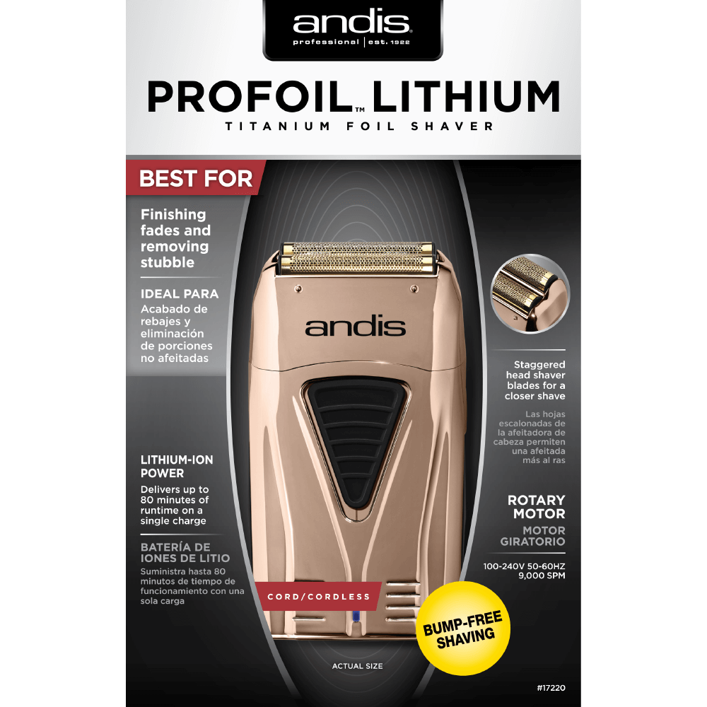 Andis Profoil store Lithium