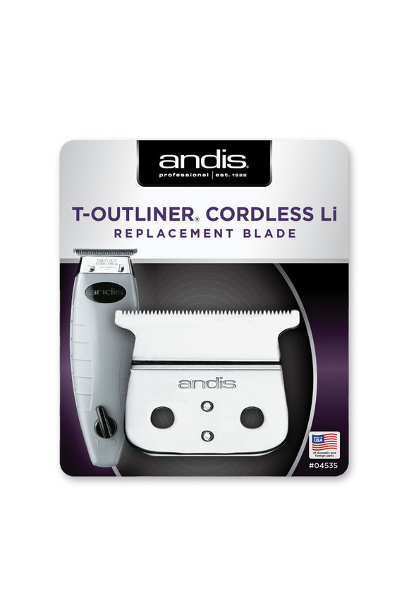 Andis Cordless T-Outliner Li Replacement Blade #04535 - Palms Fashion Inc.