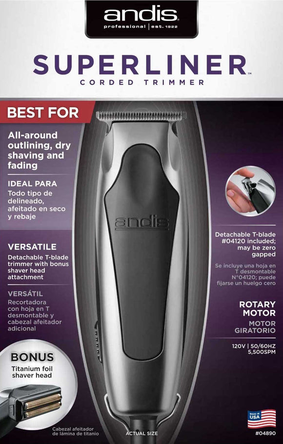 Andis Superliner Trimmer #04890 - Palms Fashion Inc.