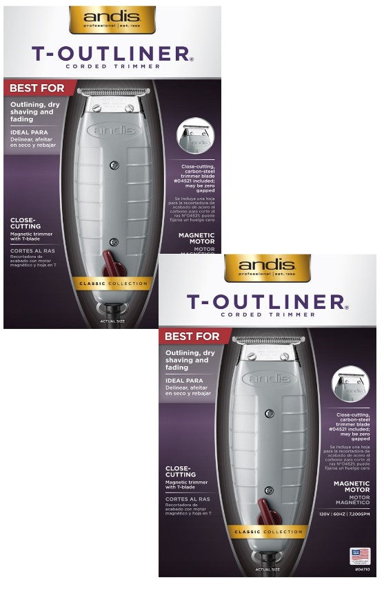 Andis T-Outliner Trimmer # 04780– Palms Fashion Inc.