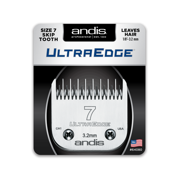 Andis Ultra Edge Detachable Skip Tooth Blade - Size 7 # 64080