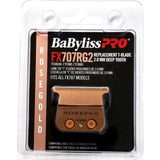 BaByliss Pro Rose Gold Titanium 2.0 mm Deep Tooth Replacement T-Blade Fits All FX787 Models # FX707RG2