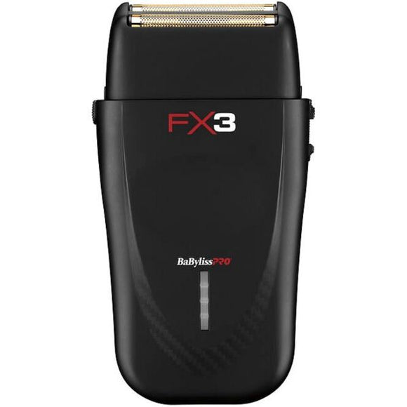 BaByliss Pro FX3 Double Foil Shaver - Black # FXX3SB (Dual Voltage)