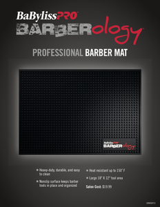 BabylissPro Barberology Professional Barber Mat #BWSM1 - Palms Fashion Inc.