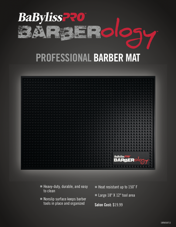 BabylissPro Barberology Professional Barber Mat #BWSM1 - Palms Fashion Inc.