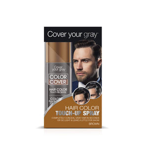 Cover Your Gray for Men Color Cover Hair Color Touch up Spray - Palms Fashion Inc.