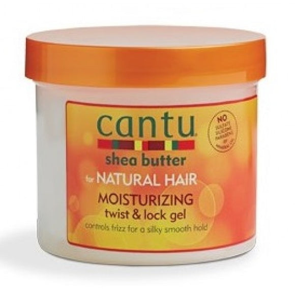 CANTU SHEA BUTTER FOR NATURAL HAIR MOISTURIZING TWIST & LOCK GEL 13 OZ - Palms Fashion Inc.