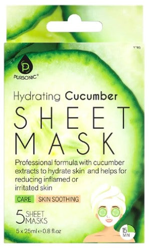Pursonic Hydrating Cucumber Sheet Masks
