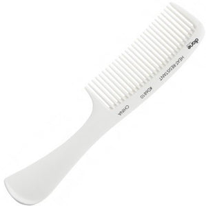 Diane 8" Shampoo Comb White #D6810 - Dozen Pack - Palms Fashion Inc.