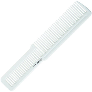 Diane 8" Flat Top Comb White  # DBC032