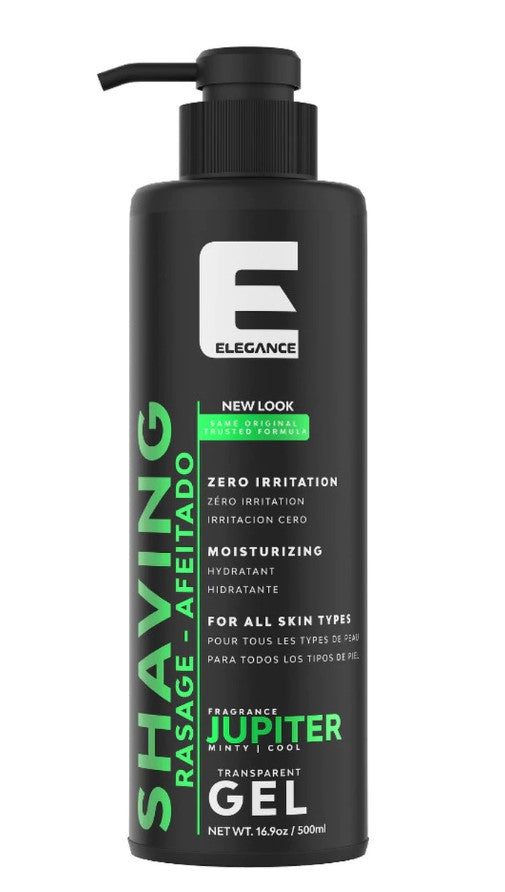 Elegance - Jupiter Shaving Gel (Green) - 500ml