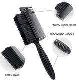 PALMS Double-sided Barber Fade Brush Combine Comb