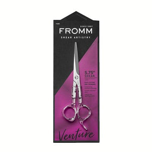 Fromm Shear Artistry Venture 5.75" Shear Easy Cutting and Trimming Barber Scissors - Palms Fashion Inc.