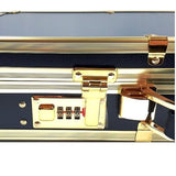 HairArt Barber Case, Barber Kit Tool Case Gold and Black - Palms Fashion Inc.